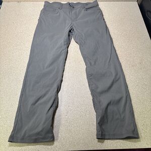 Prana Slim Fit Brion Outdoor Hiking 5 Pocket Pants M4BN32312 Men's 38x34 H2